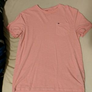 Pink tommy shirt
